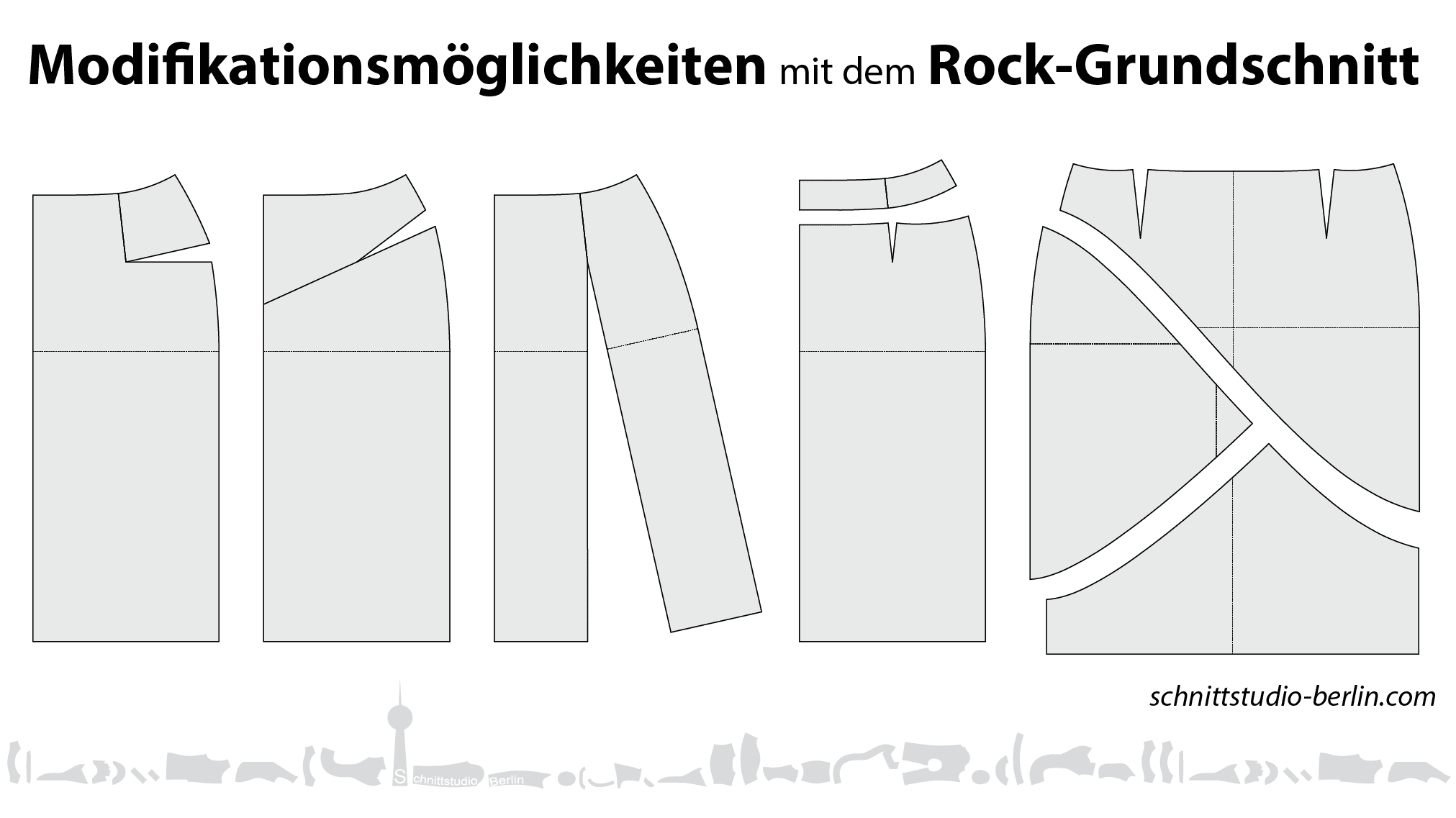Arbeiten mit dem Rockgrundschnitt